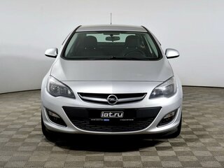 2013 Opel Astra J Рестайлинг, серебристый, 698000 рублей, вид 2
