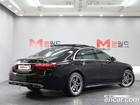 2023 Mercedes-Benz S-Класс 400 d 4MATIC VII (W223), чёрный, 9000000 рублей, вид 2
