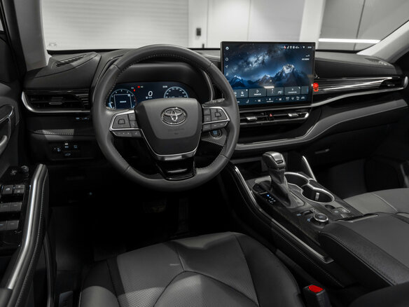 2026 Toyota Highlander IV (XU70), чёрный, 5600000 рублей - вид 6