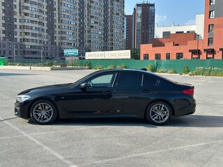2019 BMW 5 серии 530i xDrive VII (G30/G31/G38), чёрный, 3800000 рублей, вид 5