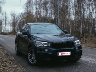 2016 BMW X6 30d II (F16), чёрный, 3500000 рублей, вид 2