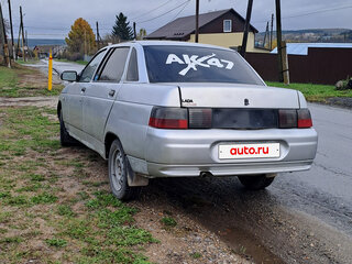 2003 Lada (ВАЗ) 2110, серебристый, 129900 рублей, вид 4