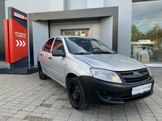 2013 Lada (ВАЗ) Granta I, серебристый, 175000 рублей, вид 5