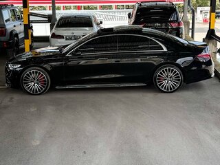 2021 Mercedes-Benz S-Класс 450 Long 4MATIC VII (W223), чёрный, 7900000 рублей, вид 5