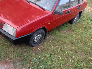 2000 Lada (ВАЗ) 21099, красный, 150000 рублей, вид 2
