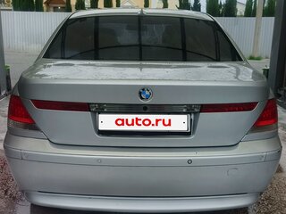 2002 BMW 7 серии 735i IV (E65/E66), серебристый, 620000 рублей, вид 5