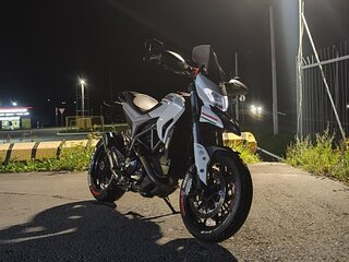 2013 Ducati Hyperstrada, белый, 800000 рублей, вид 3