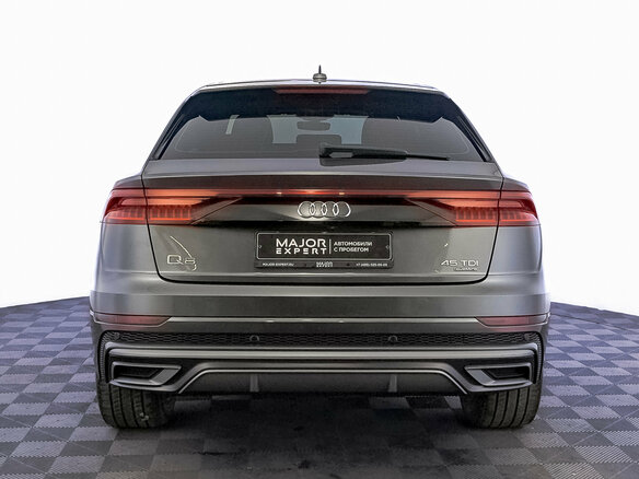 2019 Audi Q8 45 TDI I (4M), серый - вид 5