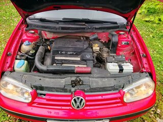 1998 Volkswagen Golf IV, красный, 185000 рублей, вид 5