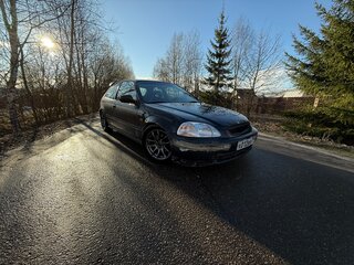 1996 Honda Civic VI, чёрный, 600000 рублей, вид 2