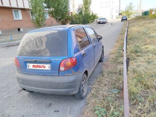 2010 Daewoo Matiz I Рестайлинг, синий, 105000 рублей, вид 4