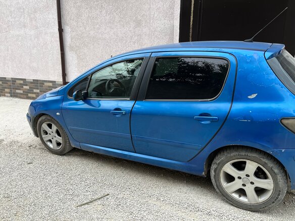 2004 Peugeot 307 I, синий, 300000 рублей - вид 4