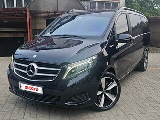 2017 Mercedes-Benz V-Класс Long 200 d длинный III (W447), синий, 4125000 рублей, вид 4