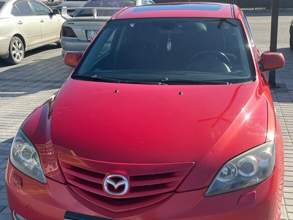 2006 Mazda 3 I (BK), красный - вид 1