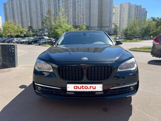 2012 BMW 7 серии Long 740Li xDrive V (F01/F02/F04) Рестайлинг, чёрный, 1390000 рублей, вид 3