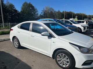 2019 Hyundai Solaris II, белый, 1220000 рублей, вид 2