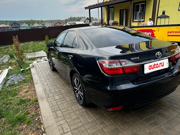 2016 Toyota Camry VII (XV50) Рестайлинг, серебристый, 2450000 рублей - вид 6