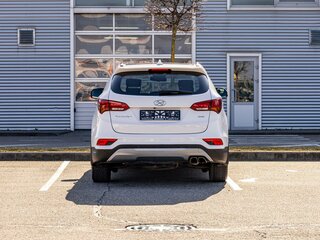 2017 Hyundai Santa Fe III Рестайлинг, белый, 1705000 рублей, вид 5