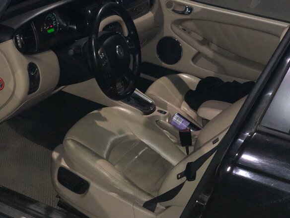 2008 Jaguar X-Type I Рестайлинг, чёрный, 800000 рублей - вид 2