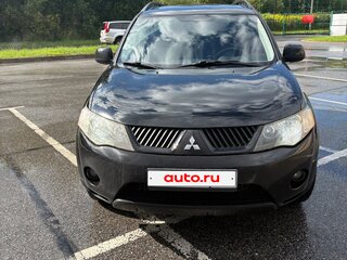 2008 Mitsubishi Outlander II, чёрный, 820000 рублей, вид 3