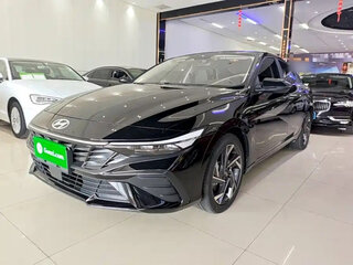 2023 Hyundai Elantra VII (CN7) Рестайлинг, чёрный, 1665110 рублей, вид 1