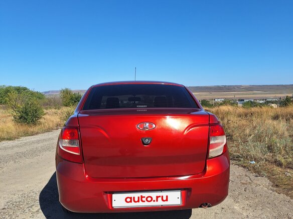 2012 Lada (ВАЗ) Granta I, красный, 345000 рублей - вид 12