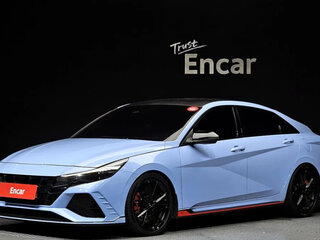 2022 Hyundai Avante VII, голубой, 1457000 рублей, вид 1