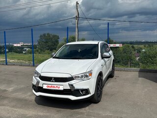 2014 Mitsubishi ASX I Рестайлинг, белый, 1000000 рублей, вид 2