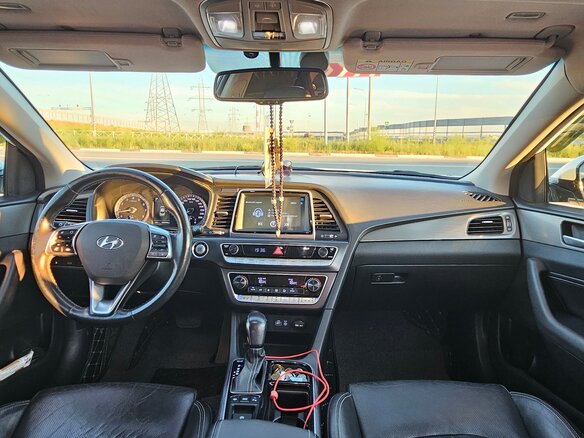 2017 Hyundai Sonata VII (LF), белый, 1820000 рублей - вид 17