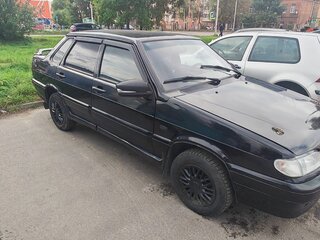 2006 Lada (ВАЗ) 2115, чёрный, 140000 рублей, вид 2