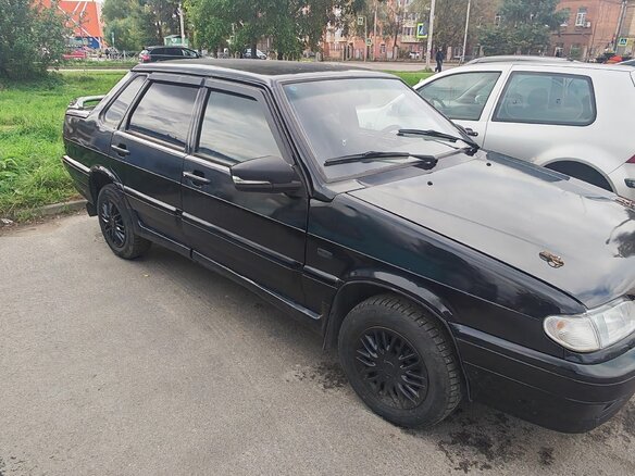 2006 Lada (ВАЗ) 2115, чёрный, 140000 рублей - вид 1