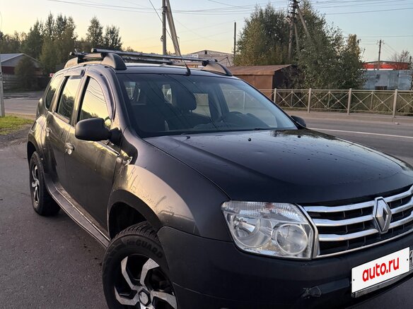 2012 Renault Duster I, чёрный, 540000 рублей