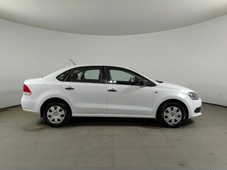 2013 Volkswagen Polo V, белый, 545000 рублей, вид 4
