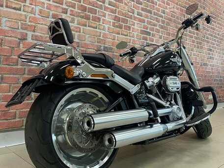 2018 Harley-Davidson Fat Boy, чёрный, 2200000 рублей, вид 5