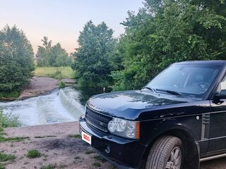 2008 Land Rover Range Rover III Рестайлинг, синий, 1100000 рублей, вид 2