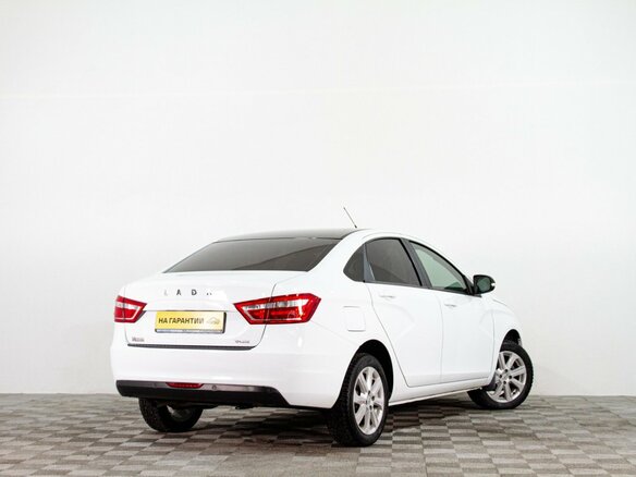 2020 Lada (ВАЗ) Vesta I, белый, 1069000 рублей - вид 3