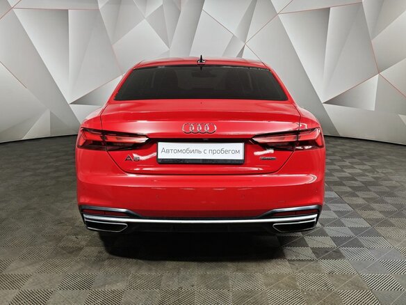 2021 Audi A5 45 TFSI II (F5) Рестайлинг, красный, 4390000 рублей - вид 7