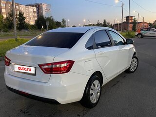 2021 Lada (ВАЗ) Vesta I, белый, 800000 рублей, вид 4