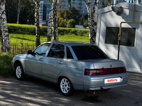 2002 Lada (ВАЗ) 2110, серебристый - вид 3
