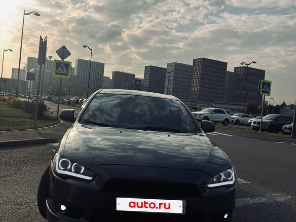 2008 Mitsubishi Lancer X, серый, 720000 рублей - вид 1