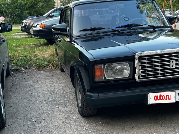 2006 Lada (ВАЗ) 2107, пурпурный - вид 2