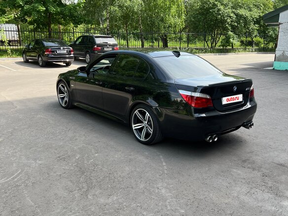 2005 BMW 5 серии 530d V (E60/E61), чёрный, 2150000 рублей - вид 6