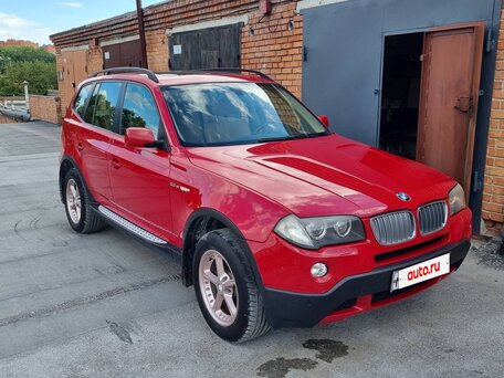 2007 BMW X3 30i I (E83) Рестайлинг, красный, 1269000 рублей, вид 1