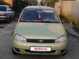 2006 Lada (ВАЗ) Kalina I, зелёный, 120000 рублей, вид 1