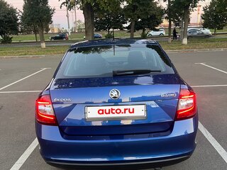 2019 Skoda Rapid I Рестайлинг, синий, 1500000 рублей, вид 4