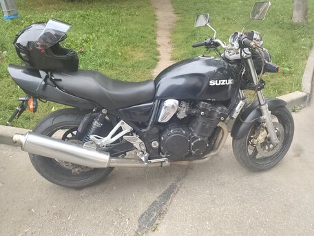 1997 Suzuki GSX 400 Inazuma, чёрный, 185000 рублей, вид 1