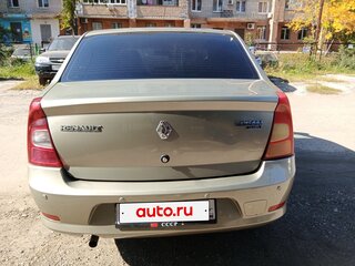 2012 Renault Logan I Рестайлинг, бежевый, 530000 рублей, вид 3