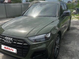 2021 Audi Q5 45 TFSI II (FY) Рестайлинг, зелёный, 4590000 рублей, вид 1