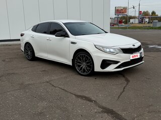 2020 Kia Optima IV Рестайлинг, белый, 1250000 рублей, вид 1