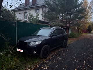 2010 Hyundai Santa Fe II Рестайлинг, чёрный, 1150000 рублей, вид 2